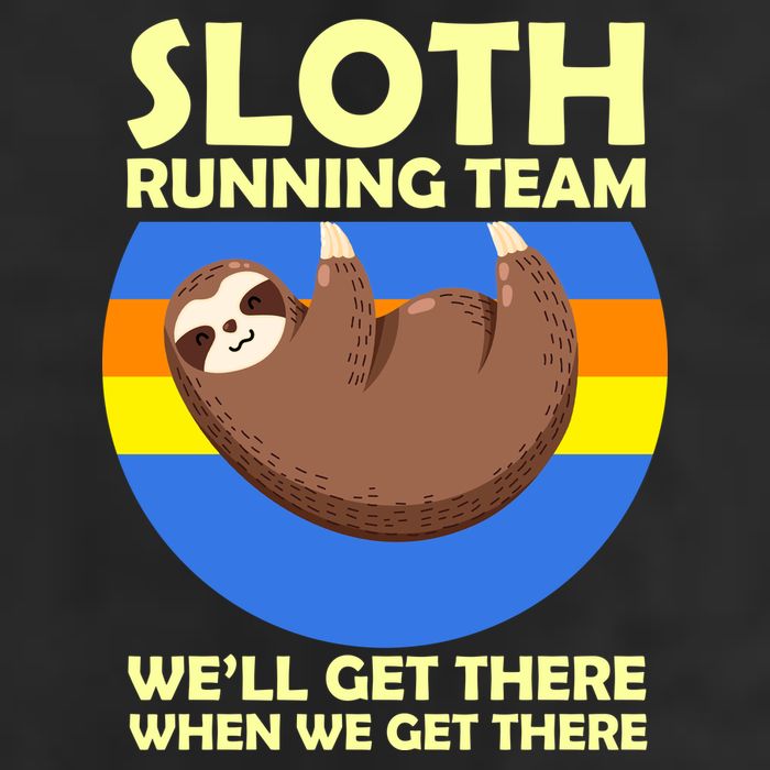 Sloth Running Team 12oz Stainless Steel Coffee Mug