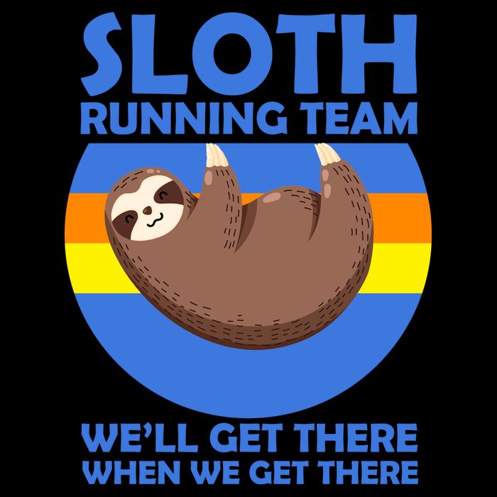 Sloth Running Team 16oz Travel Tumbler