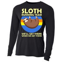 Sloth Running Team Cooling Performance Long Sleeve Crew