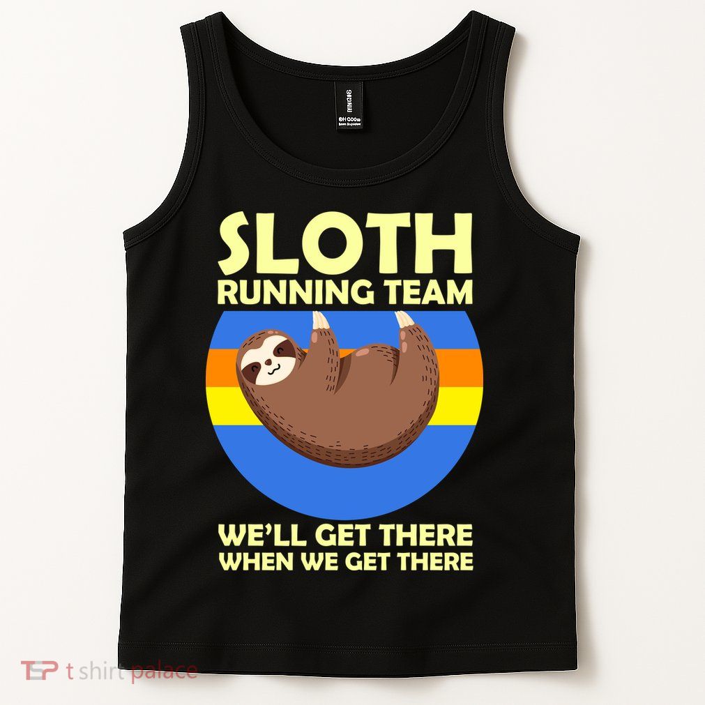 Sloth Running Team Tank Top