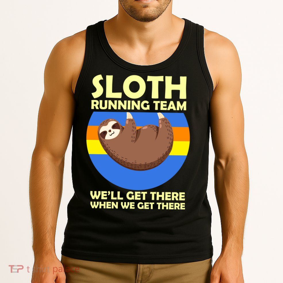 Sloth Running Team Tank Top