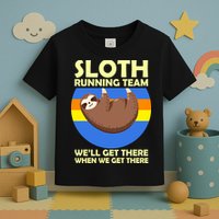 Sloth Running Team Toddler T-Shirt