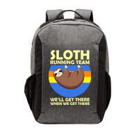 Sloth Running Team Vector Backpack