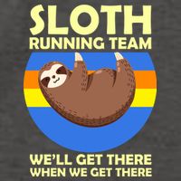 Sloth Running Team Vector Backpack