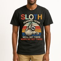 Sloth Running Team Funny Design Tall T-Shirt