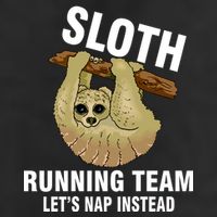 Sloth Running Team Let's Nap Instead Cool Comfort Performance Bucket Hat