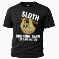 Sloth Running Team Let's Nap Instead Performance Shirt