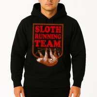 Sloth Running Team Vintage Hoodie