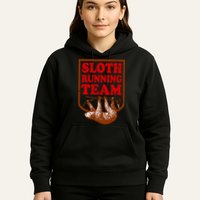 Sloth Running Team Vintage Hoodie