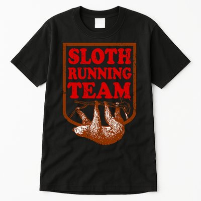 Sloth Running Team Vintage Tall T-Shirt