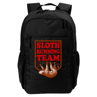 Sloth Running Team Vintage Backpack