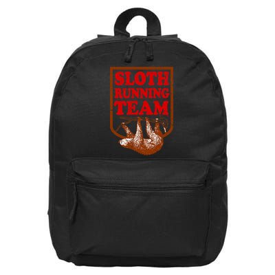 Sloth Running Team Vintage 16 in Basic Backpack