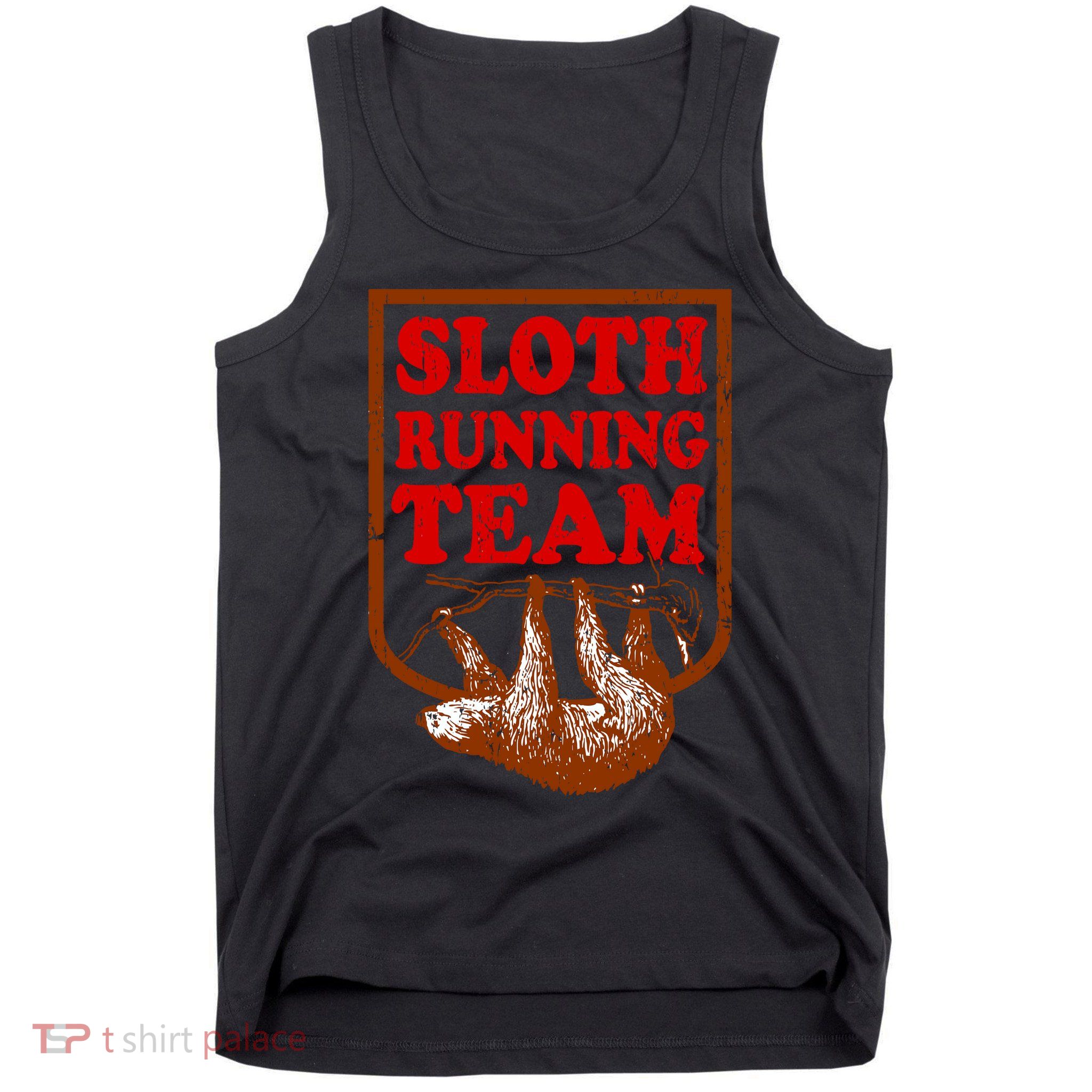 Sloth Running Team Vintage Tank Top