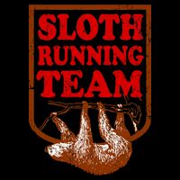 Sloth Running Team Vintage Toddler T-Shirt
