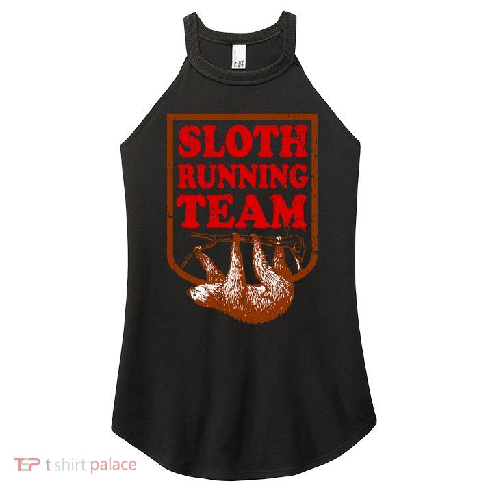 Sloth Running Team Vintage Women's Perfect Tri Rocker Tank