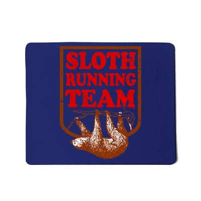 Sloth Running Team Vintage Mousepad