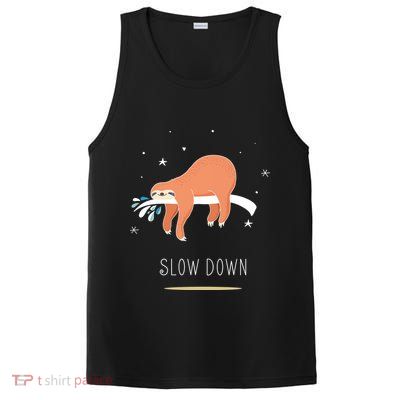 Sloth Slow Down PosiCharge Competitor Tank