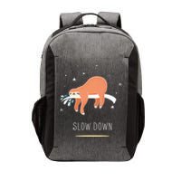 Sloth Slow Down Vector Backpack