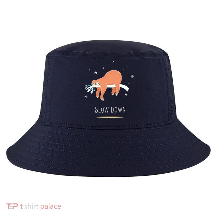 Sloth Slow Down Cool Comfort Performance Bucket Hat