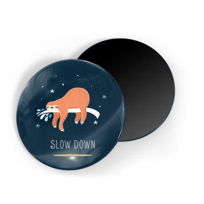 Sloth Slow Down Magnet