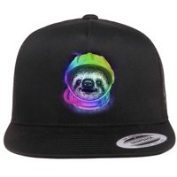 Sloth Spaceman Flatbill Hat