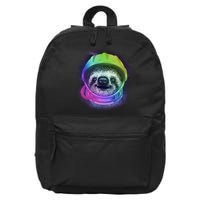 Sloth Spaceman 16 in Basic Backpack