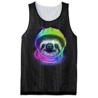 Sloth Spaceman Mesh Reversible Basketball Jersey Tank