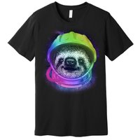 Sloth Spaceman Premium T-Shirt