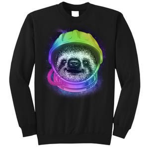 Sloth Spaceman Tall Sweatshirt