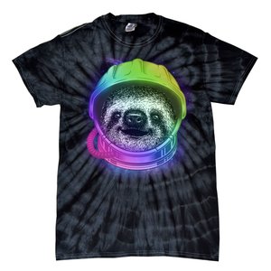 Sloth Spaceman Tie-Dye T-Shirt