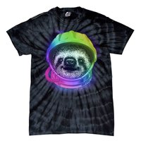 Sloth Spaceman Tie-Dye T-Shirt