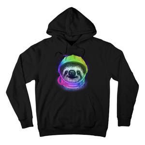 Sloth Spaceman Tall Hoodie