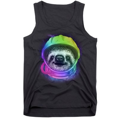 Sloth Spaceman Tank Top