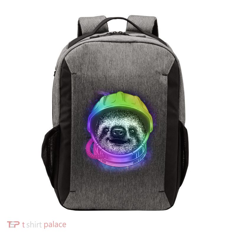 Sloth Spaceman Vector Backpack