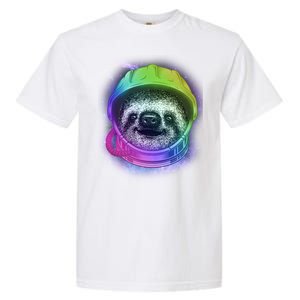 Sloth Spaceman Garment-Dyed Heavyweight T-Shirt