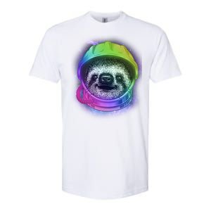 Sloth Spaceman Softstyle CVC T-Shirt