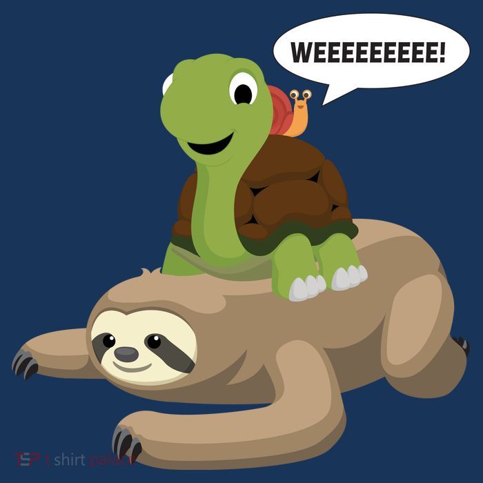 Sloth Turtle Snail Piggyback Doggie Tank