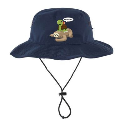 Sloth Turtle Snail Piggyback Bucket Hat