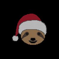 Slothy Christmas Ugly Sweater Mug