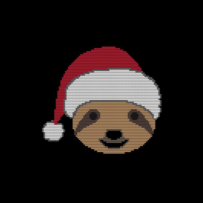 Slothy Christmas Ugly Sweater Mug