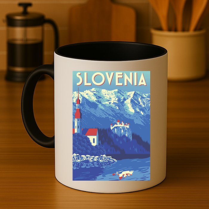 Slovenia Poster Mug