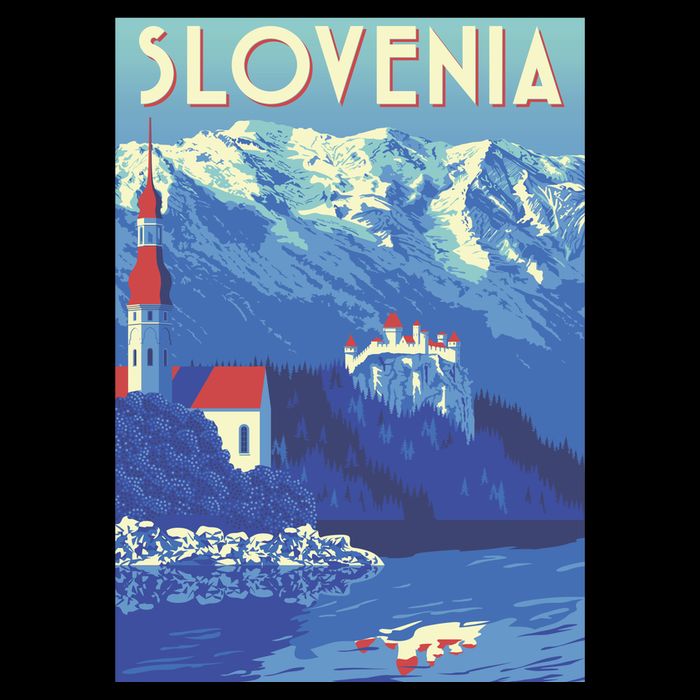 Slovenia Poster Mug