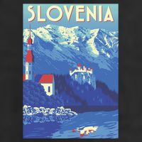 Slovenia Poster 11oz C Handle Ceramic Mug