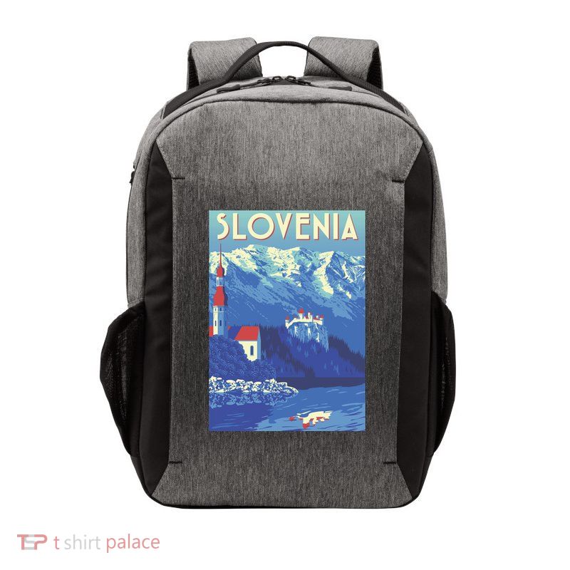 Slovenia Poster Vector Backpack