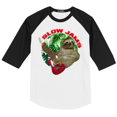 Slow Jams Baseball Sleeve Shirt
