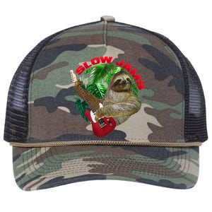 Slow Jams Retro Rope Trucker Hat Cap