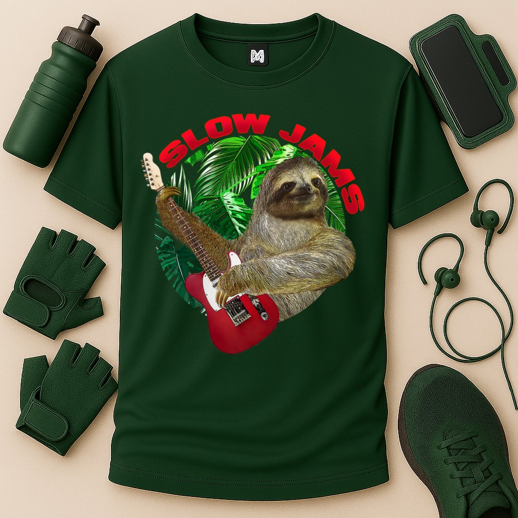 Slow Jams Cooling Performance Crew T-Shirt