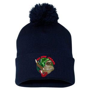 Slow Jams Pom Pom 12in Knit Beanie