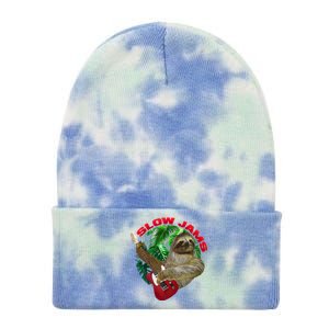 Slow Jams Tie Dye 12in Knit Beanie