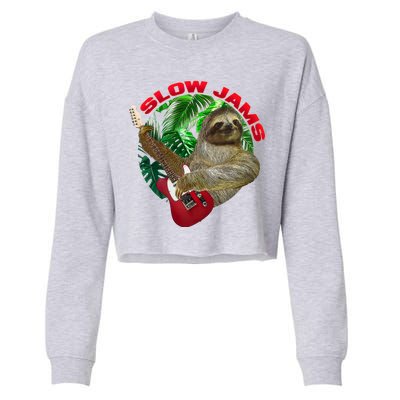 Slow Jams Cropped Pullover Crew